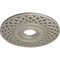 Ekena Millwork Robin Ceiling Medallion (Fits Canopies up to 6 1/4"), 22 1/4"OD x 4 3/4"ID x 1 1/4"P, Pearl White CM22RBPWS - alternate 3